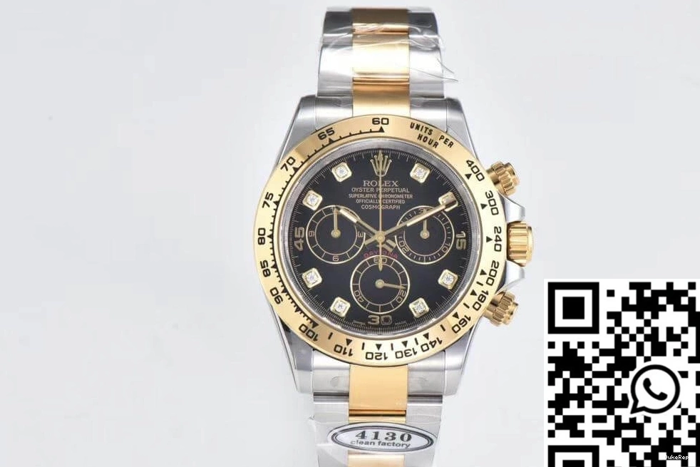V3 Rolex Black Factory Daytona Clean M116503-0008 Cosmograph Dial 1010